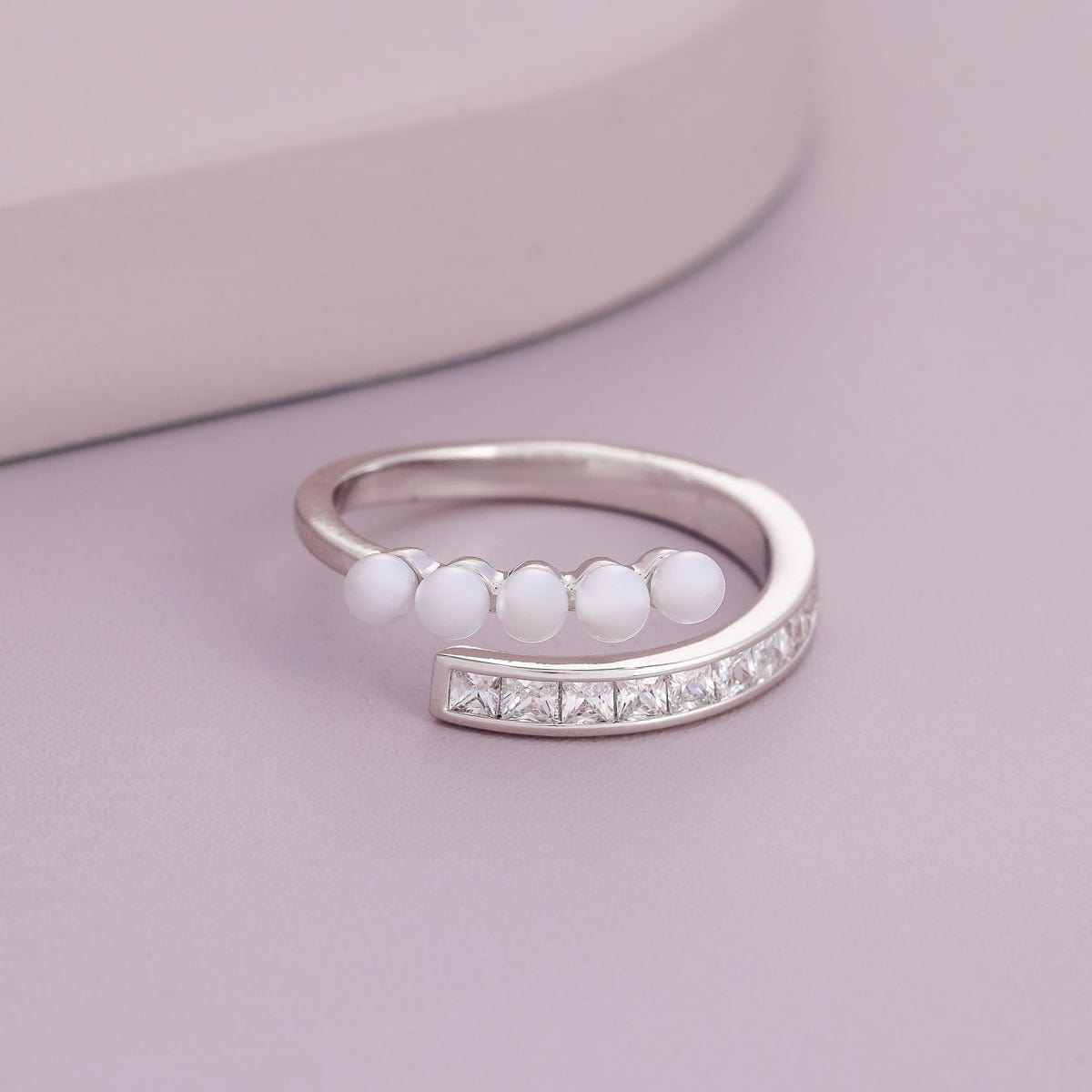Trendy Zircon Finger Ring Trendy Finger Ring 192457