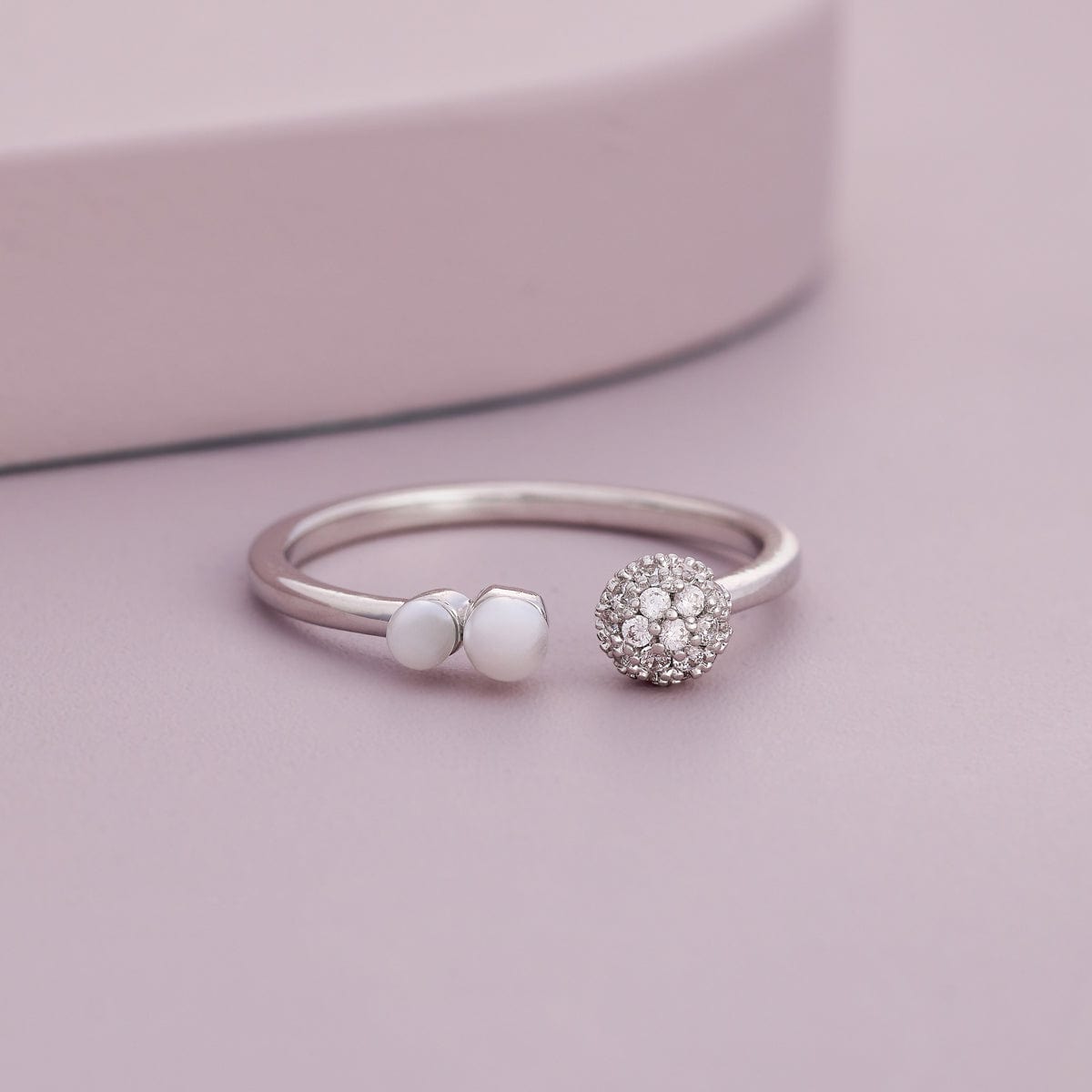 Trendy Zircon Finger Ring Trendy Finger Ring 192458