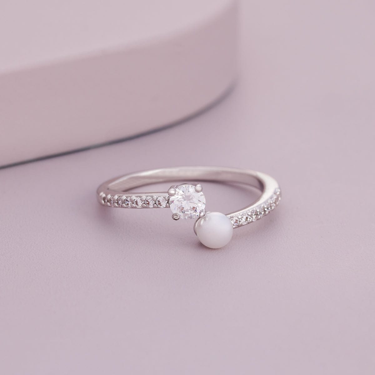 Trendy Zircon Finger Ring Trendy Finger Ring 192541