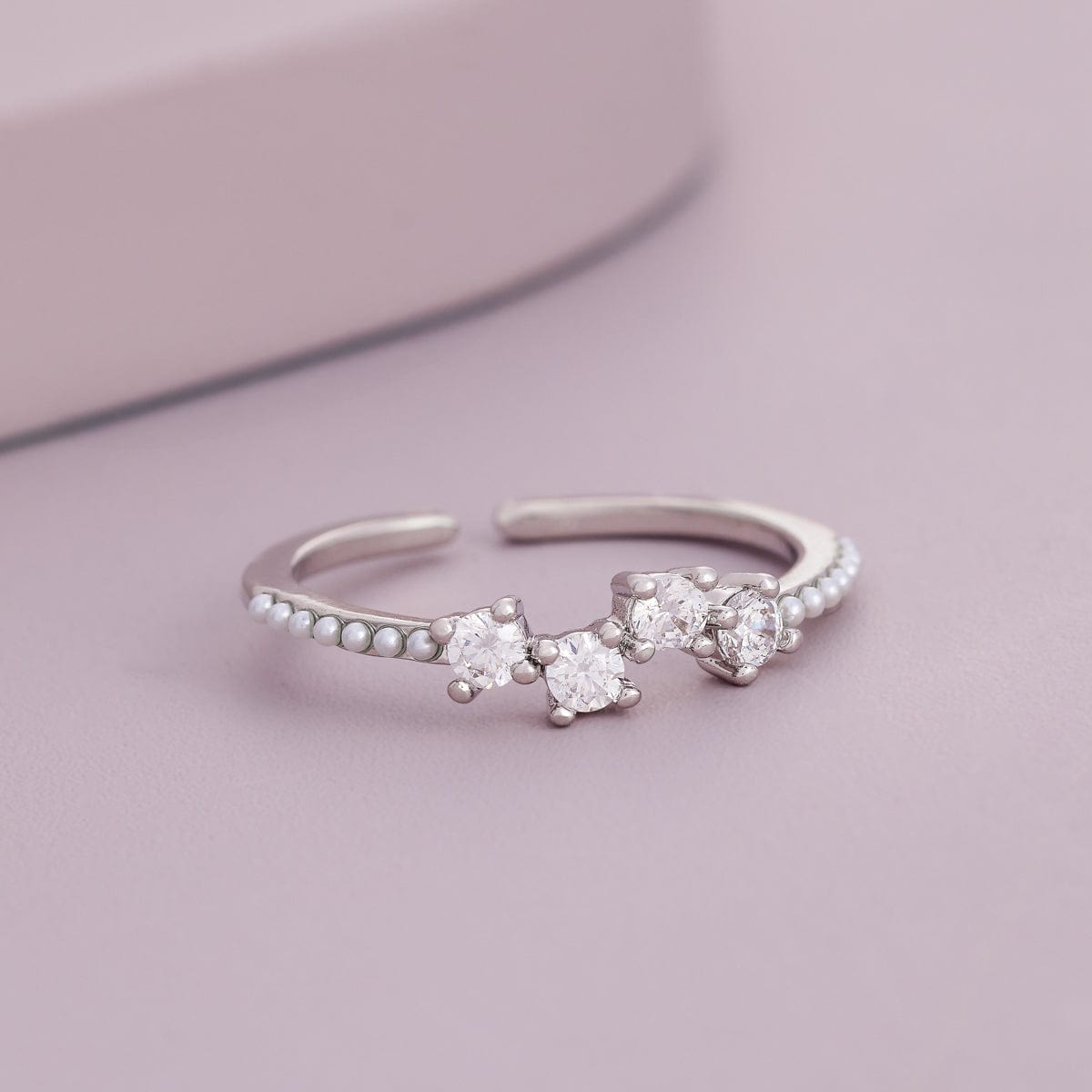Trendy Zircon Finger Ring Trendy Finger Ring 192548