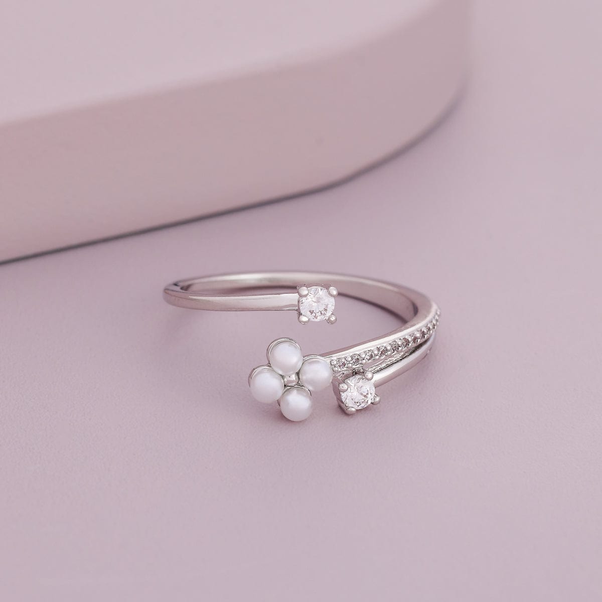 Trendy Zircon Finger Ring Trendy Finger Ring 192550