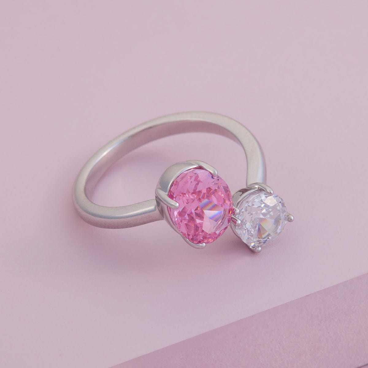 Trendy Zircon Finger Ring Trendy Finger Ring 190049