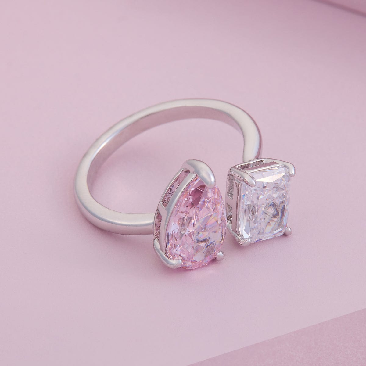 Trendy Zircon Finger Ring Trendy Finger Ring 190053