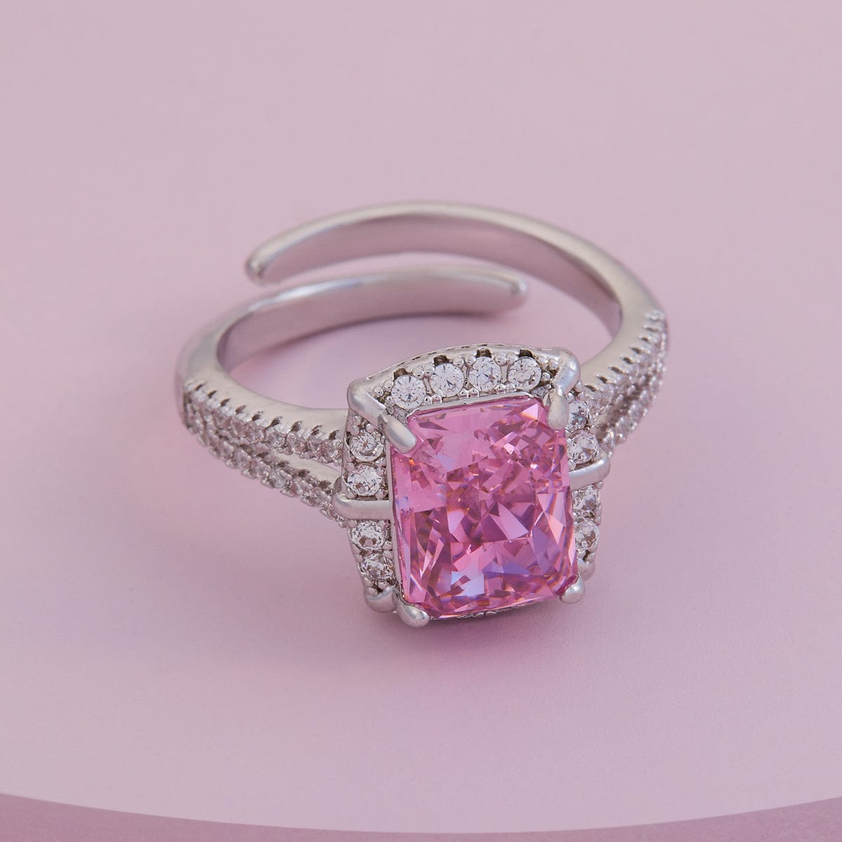 Trendy Zircon Finger Ring Trendy Finger Ring 190054