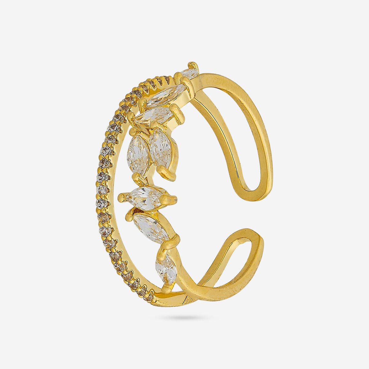 Trendy Zircon Finger Ring Trendy Finger Ring 132755