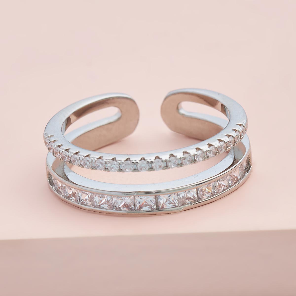 Trendy Zircon Finger Ring Trendy Finger Ring 144526