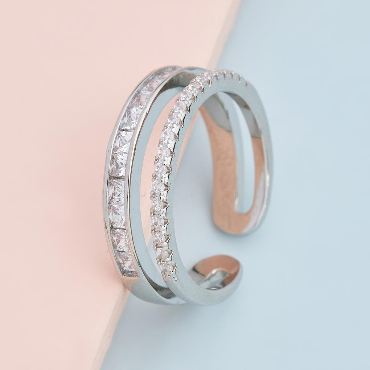 Trendy Zircon Finger Ring Trendy Finger Ring 144526