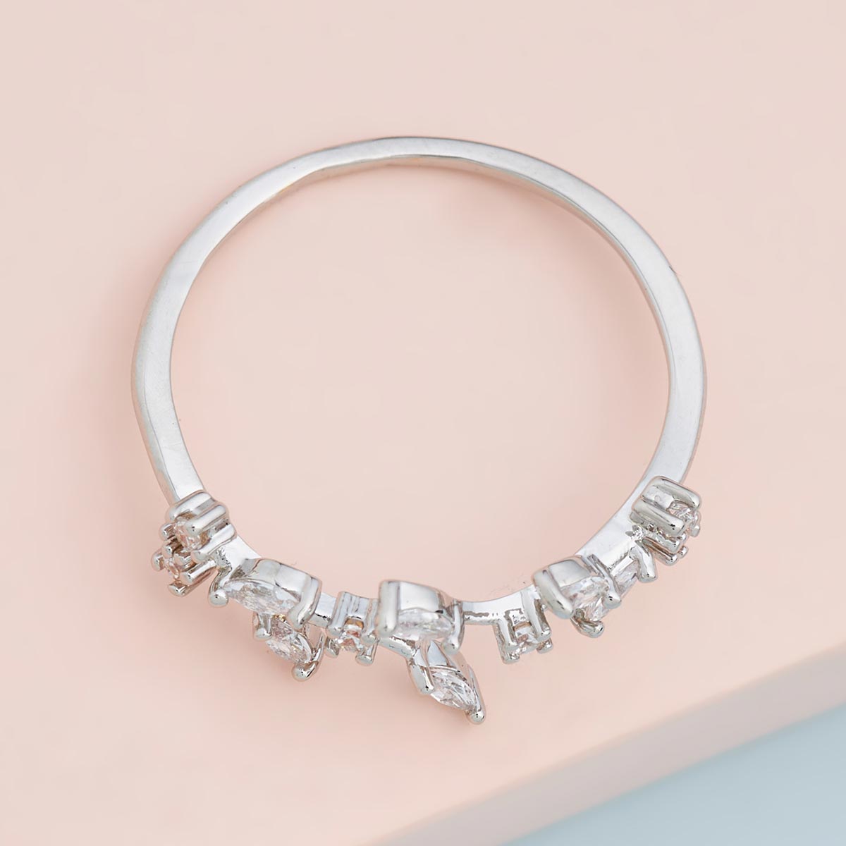 Trendy Zircon Finger Ring Trendy Finger Ring 144608