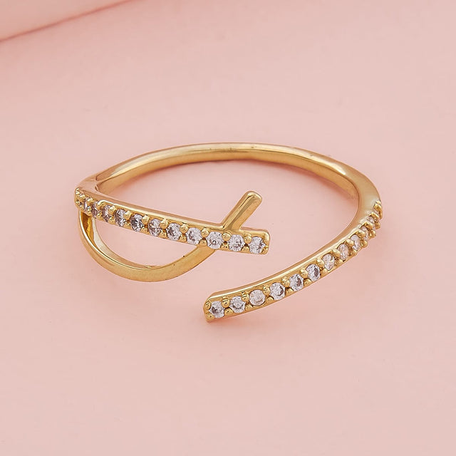 Trendy Zircon Finger Ring Trendy Finger Ring 156456