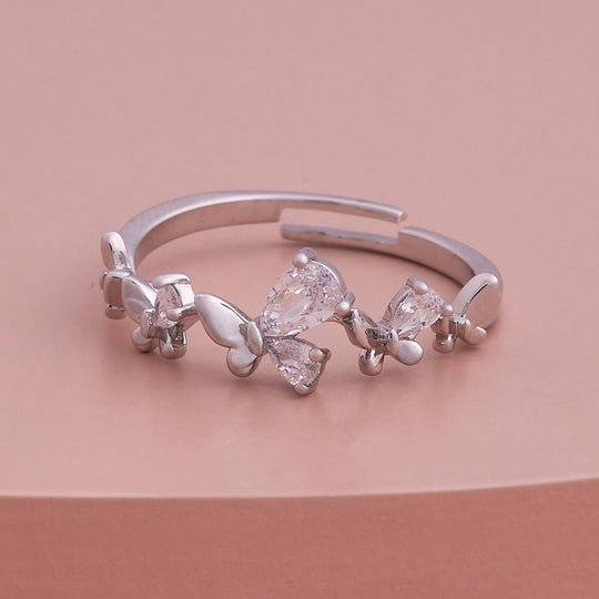Trendy Zircon Finger Ring Trendy Finger Ring 162565