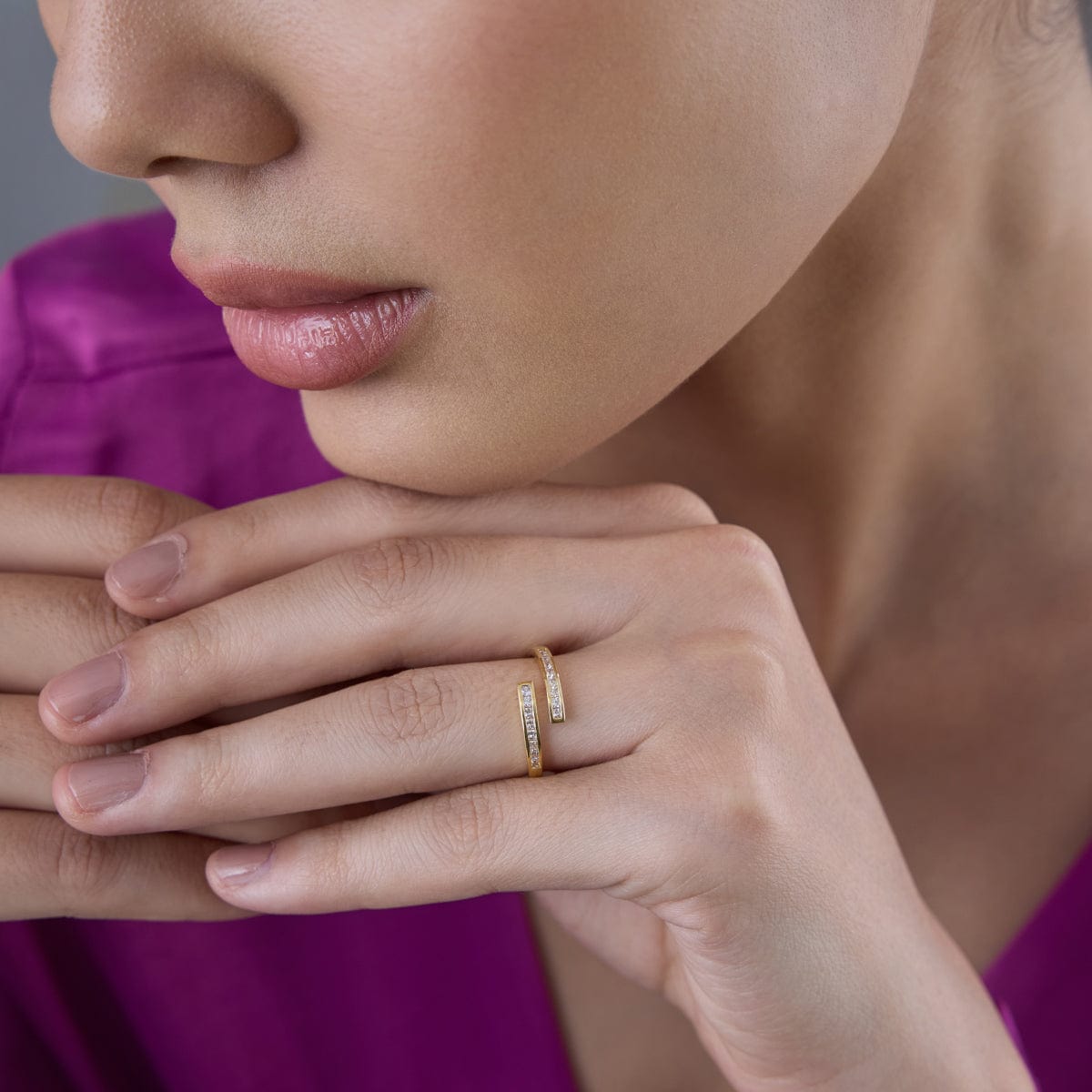 Trendy Zircon Finger Ring Trendy Finger Ring 164718