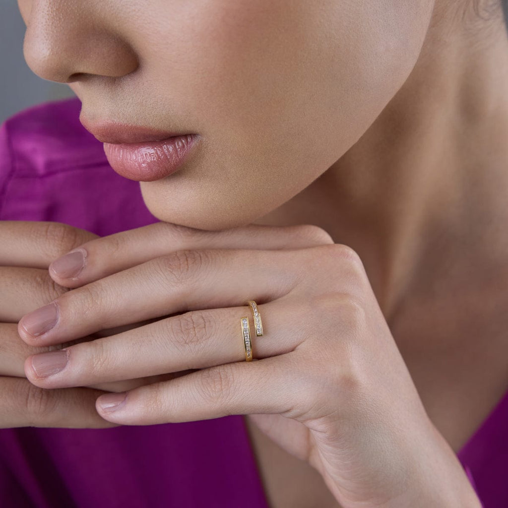 Trendy Zircon Finger Ring Trendy Finger Ring 164718