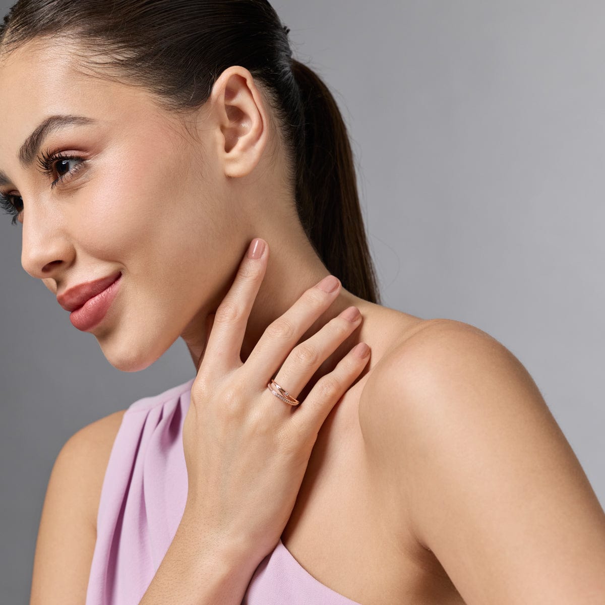 Trendy Zircon Finger Ring Trendy Finger Ring 166552