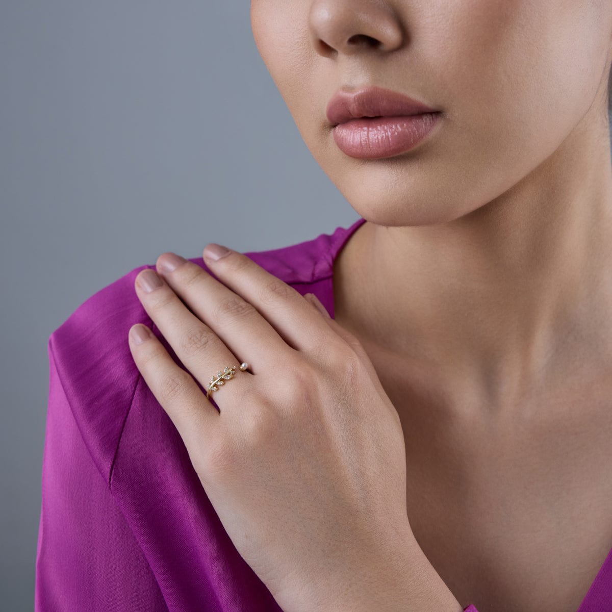 Trendy Zircon Finger Ring Trendy Finger Ring 166856