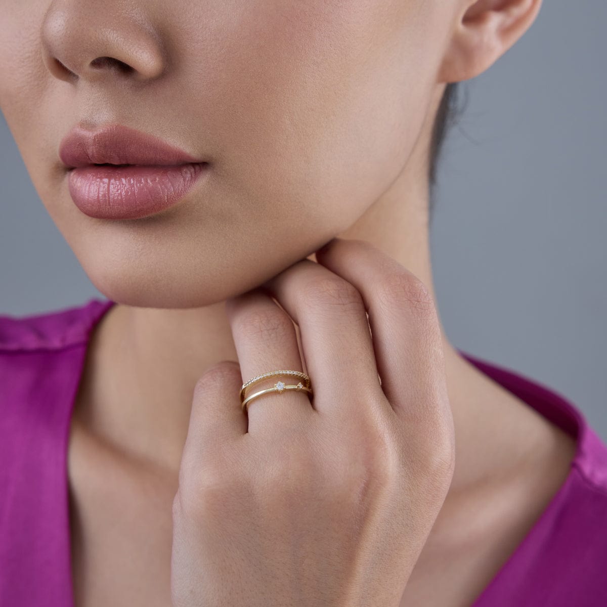 Trendy Zircon Finger Ring Trendy Finger Ring 168571