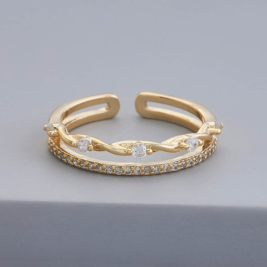 Trendy Zircon Finger Ring Trendy Finger Ring 171108