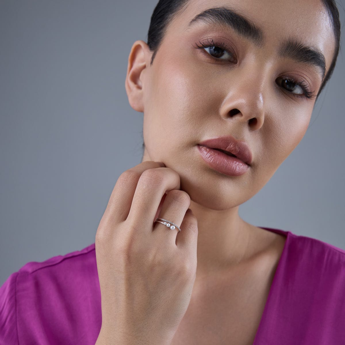 Trendy Zircon Finger Ring Trendy Finger Ring 174452