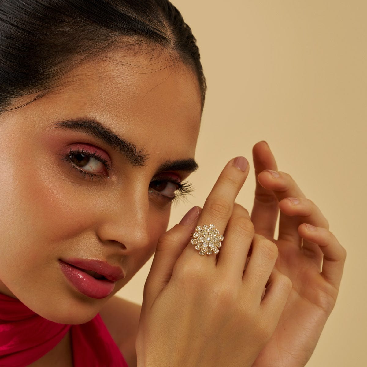 Trendy Zircon Finger Ring Trendy Finger Ring 179022