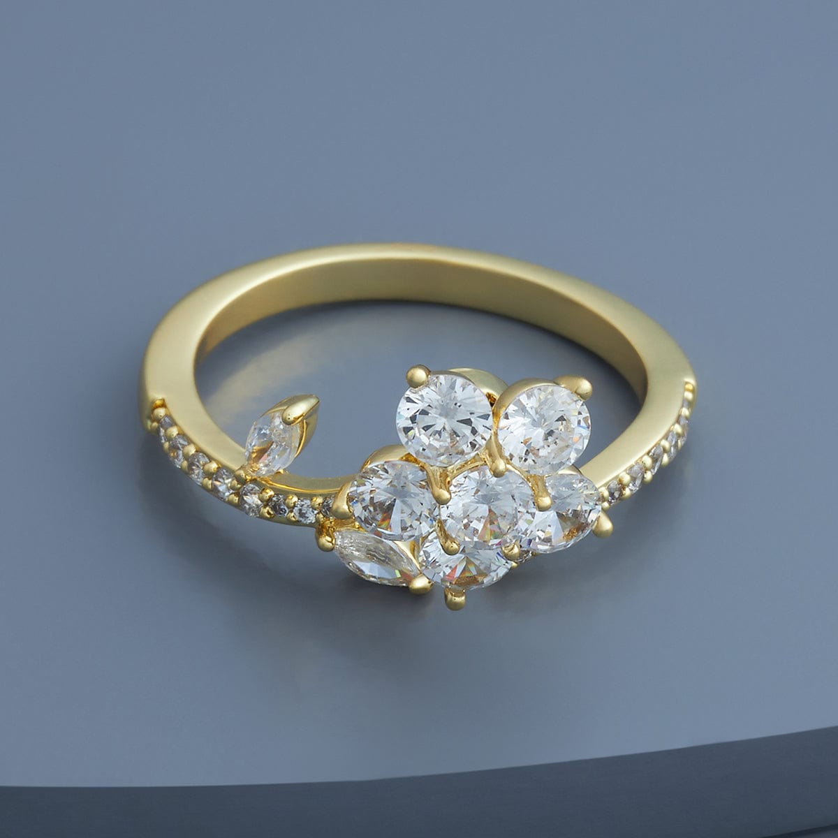 Trendy Zircon Finger Ring Trendy Finger Ring 180118
