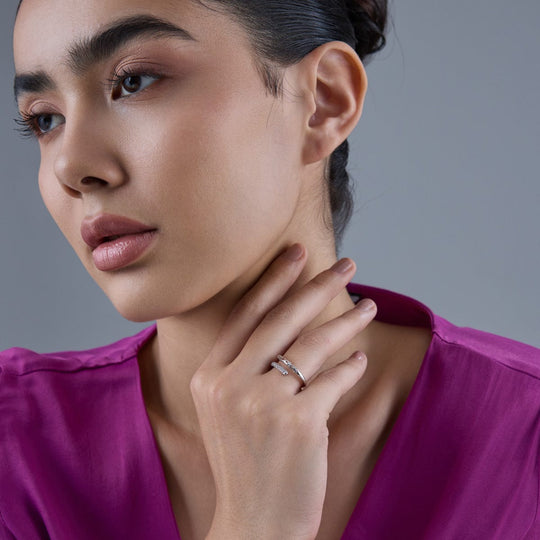 Trendy Zircon Finger Ring Trendy Finger Ring 184318