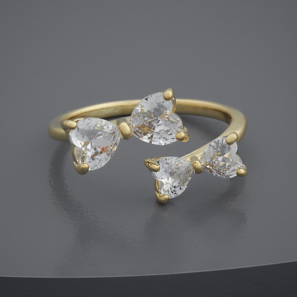 Trendy Zircon Finger Ring Trendy Finger Ring 184325