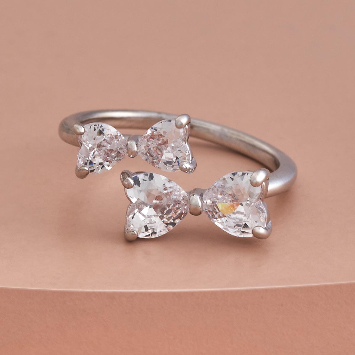 Trendy Zircon Finger Ring Trendy Finger Ring 184325
