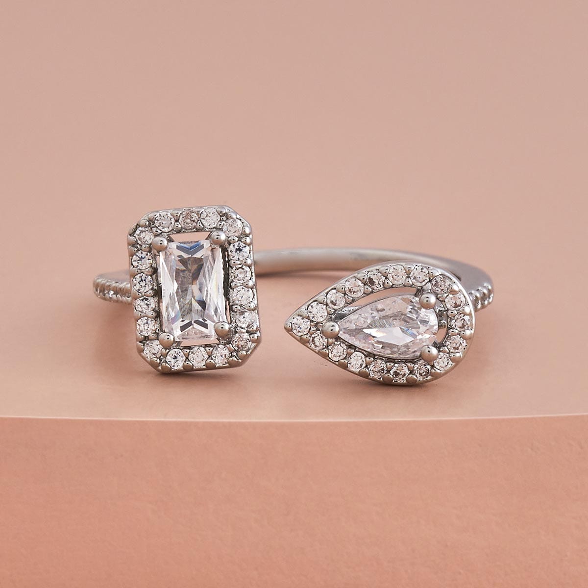 Trendy Zircon Finger Ring Trendy Finger Ring 184501