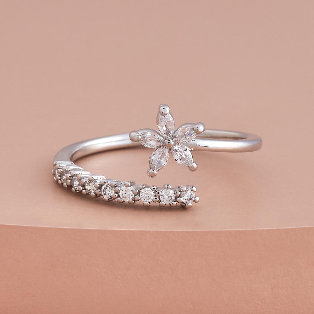 Trendy Zircon Finger Ring Trendy Finger Ring 184502