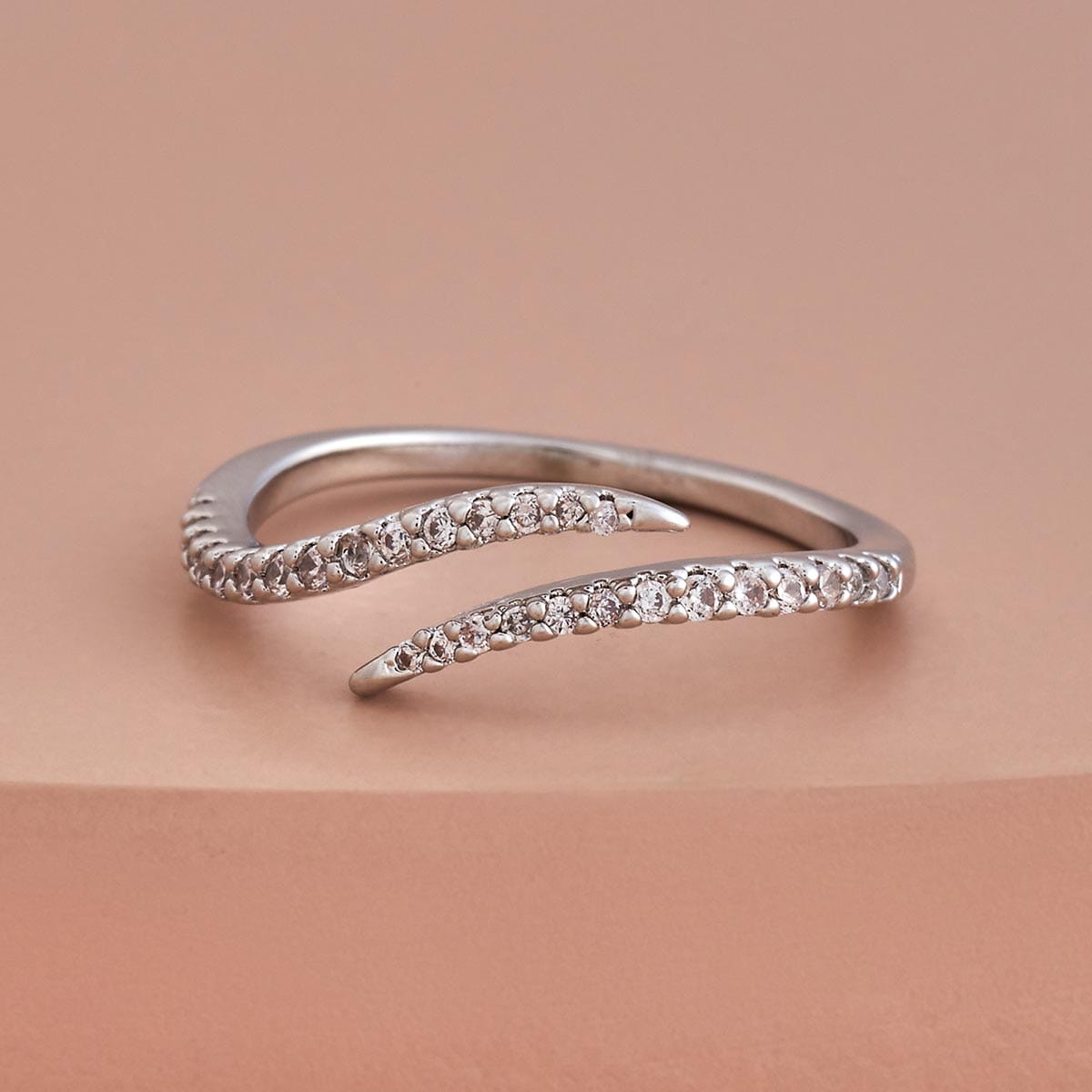 Trendy Zircon Finger Ring Trendy Finger Ring 184503