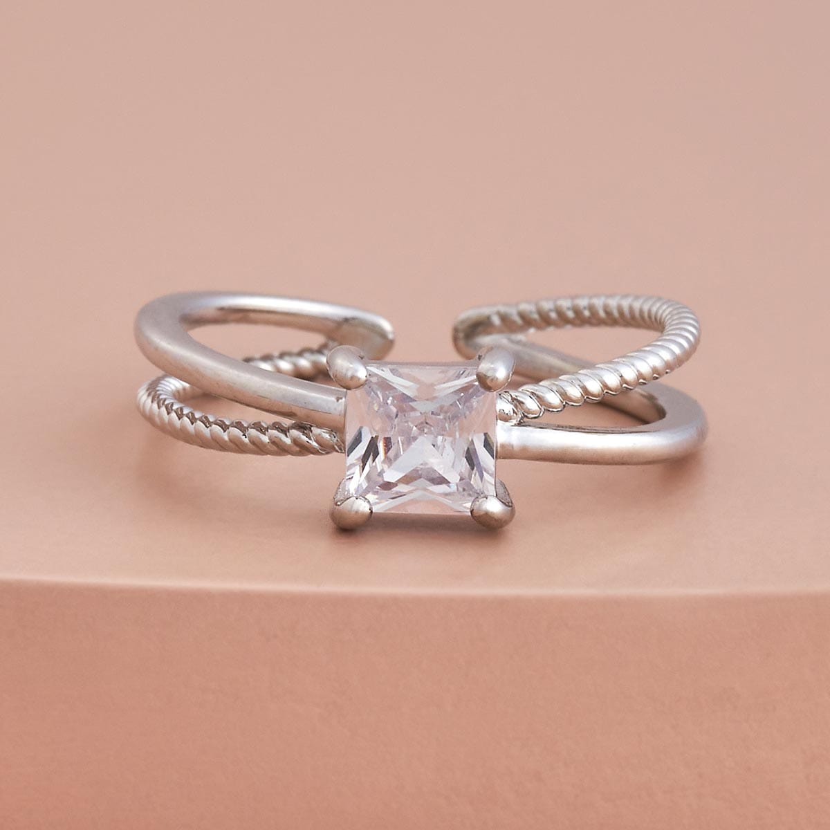 Trendy Zircon Finger Ring Trendy Finger Ring 184506