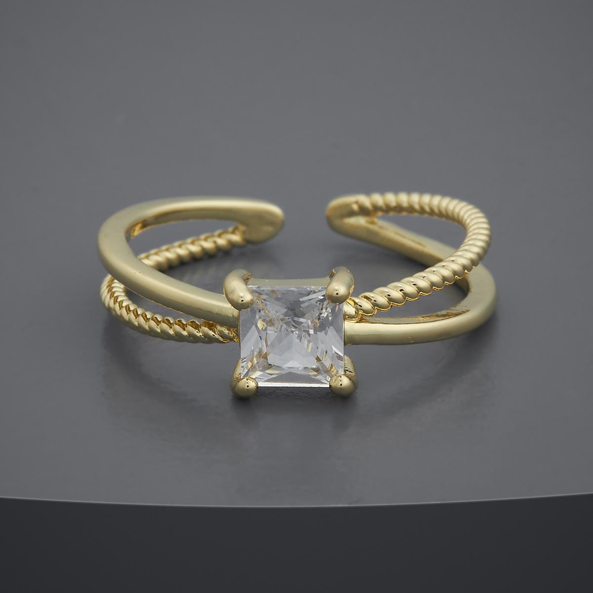 Trendy Zircon Finger Ring Trendy Finger Ring 184506