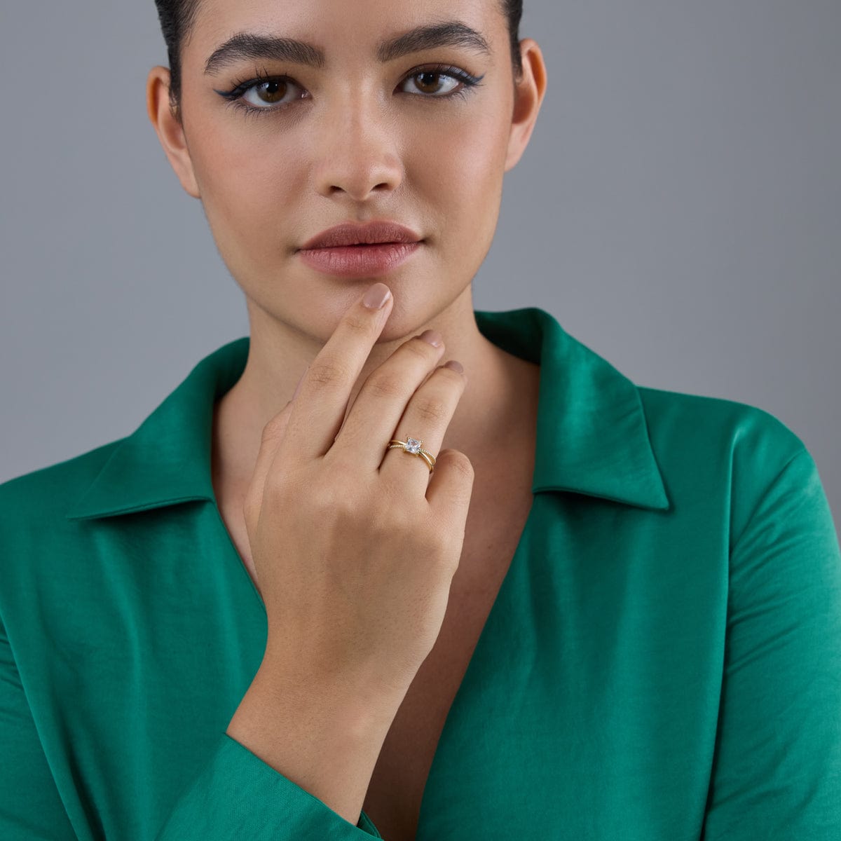 Trendy Zircon Finger Ring Trendy Finger Ring 184506