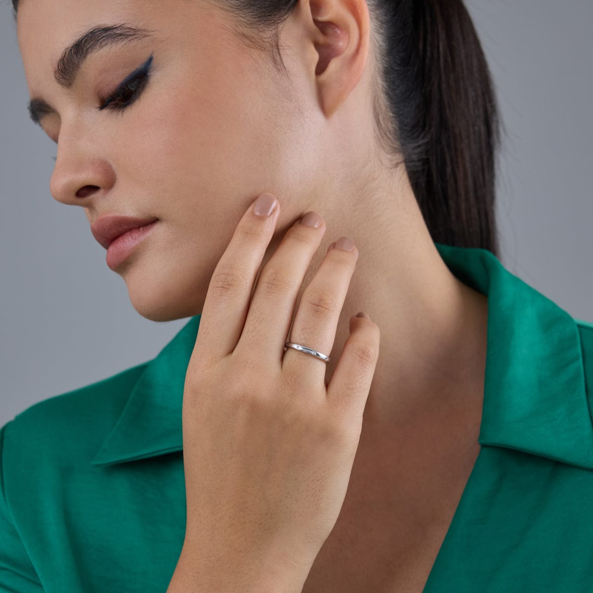 Trendy Zircon Finger Ring Trendy Finger Ring 184545