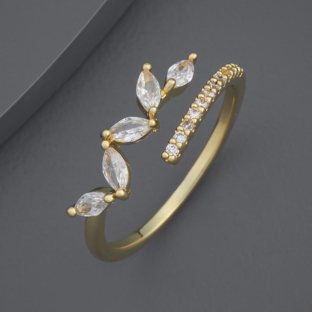 Trendy Zircon Finger Ring Trendy Finger Ring 184549