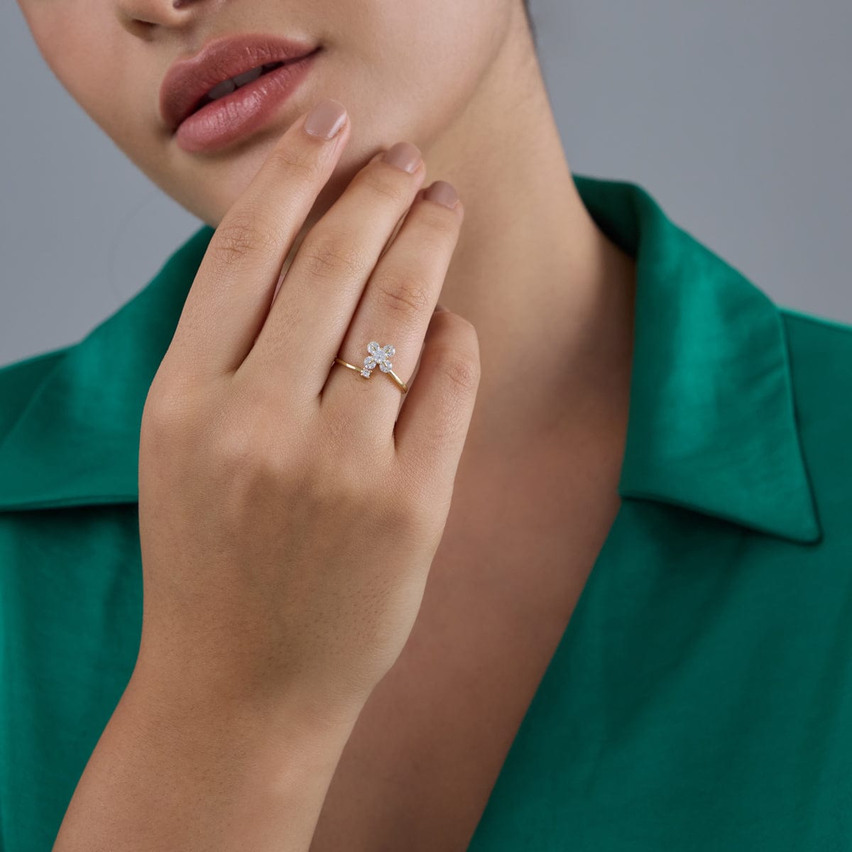 Trendy Zircon Finger Ring Trendy Finger Ring 185872