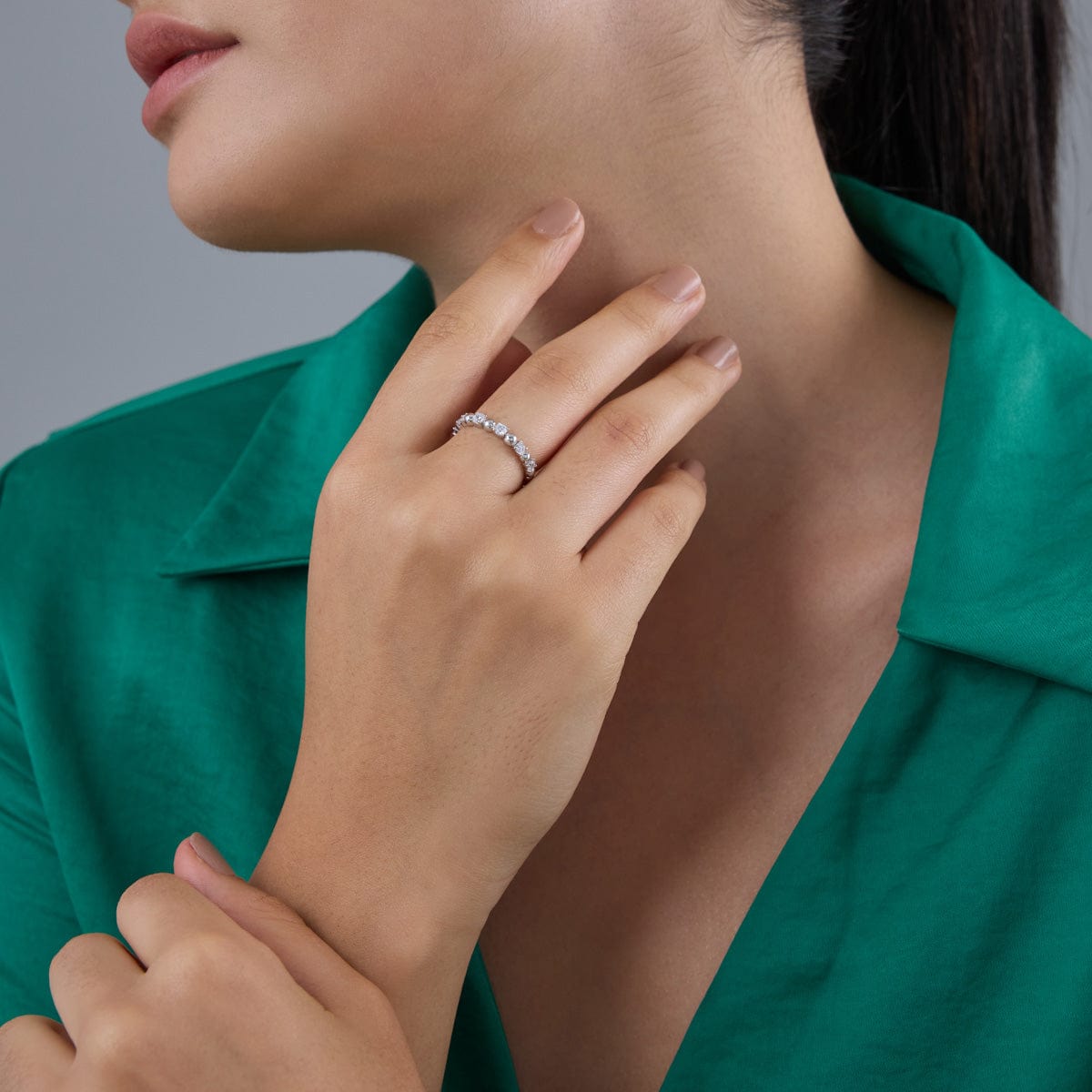 Trendy Zircon Finger Ring Trendy Finger Ring 185874