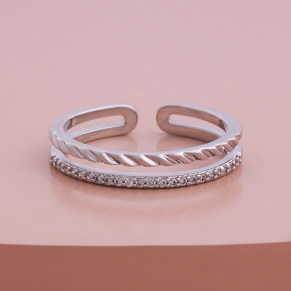 Trendy Zircon Finger Ring Trendy Finger Ring 185875
