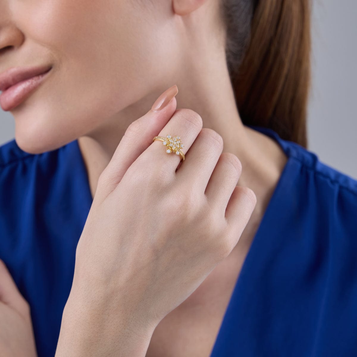 Trendy Zircon Finger Ring Trendy Finger Ring 185876