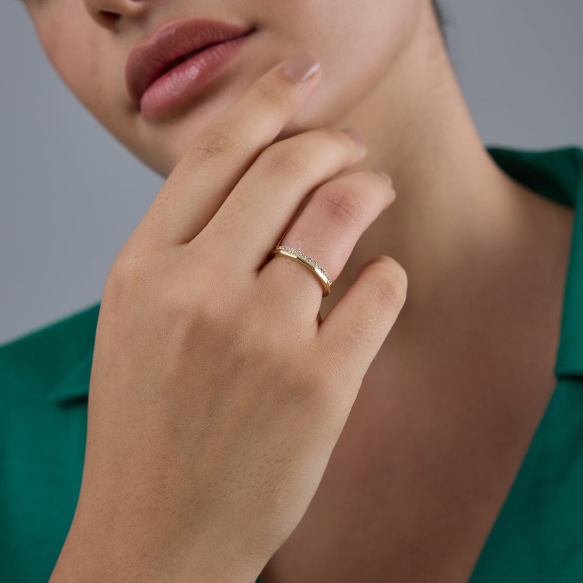 Trendy Zircon Finger Ring Trendy Finger Ring 185878