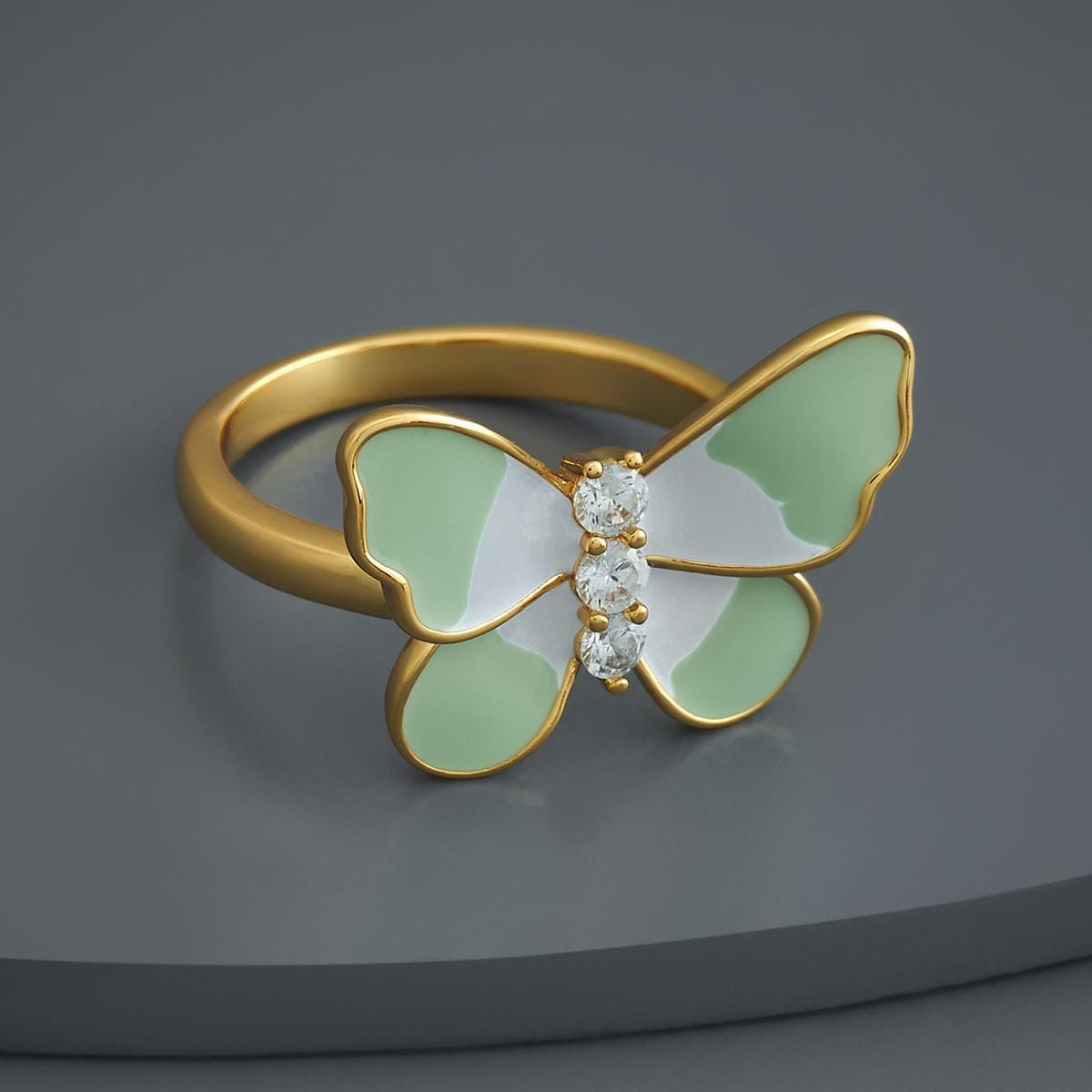 Trendy Zircon Finger Ring Trendy Finger Ring 186024