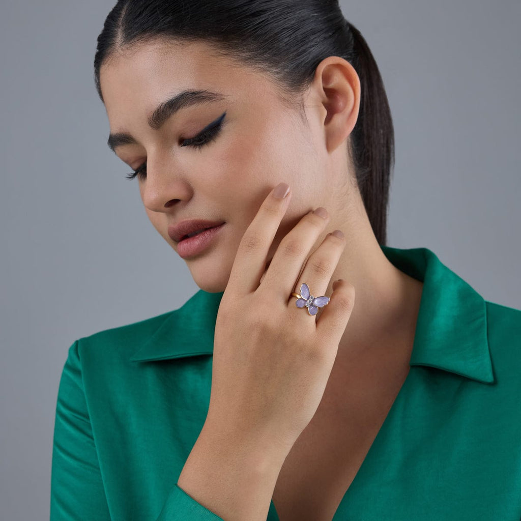 Trendy Zircon Finger Ring Trendy Finger Ring 186024