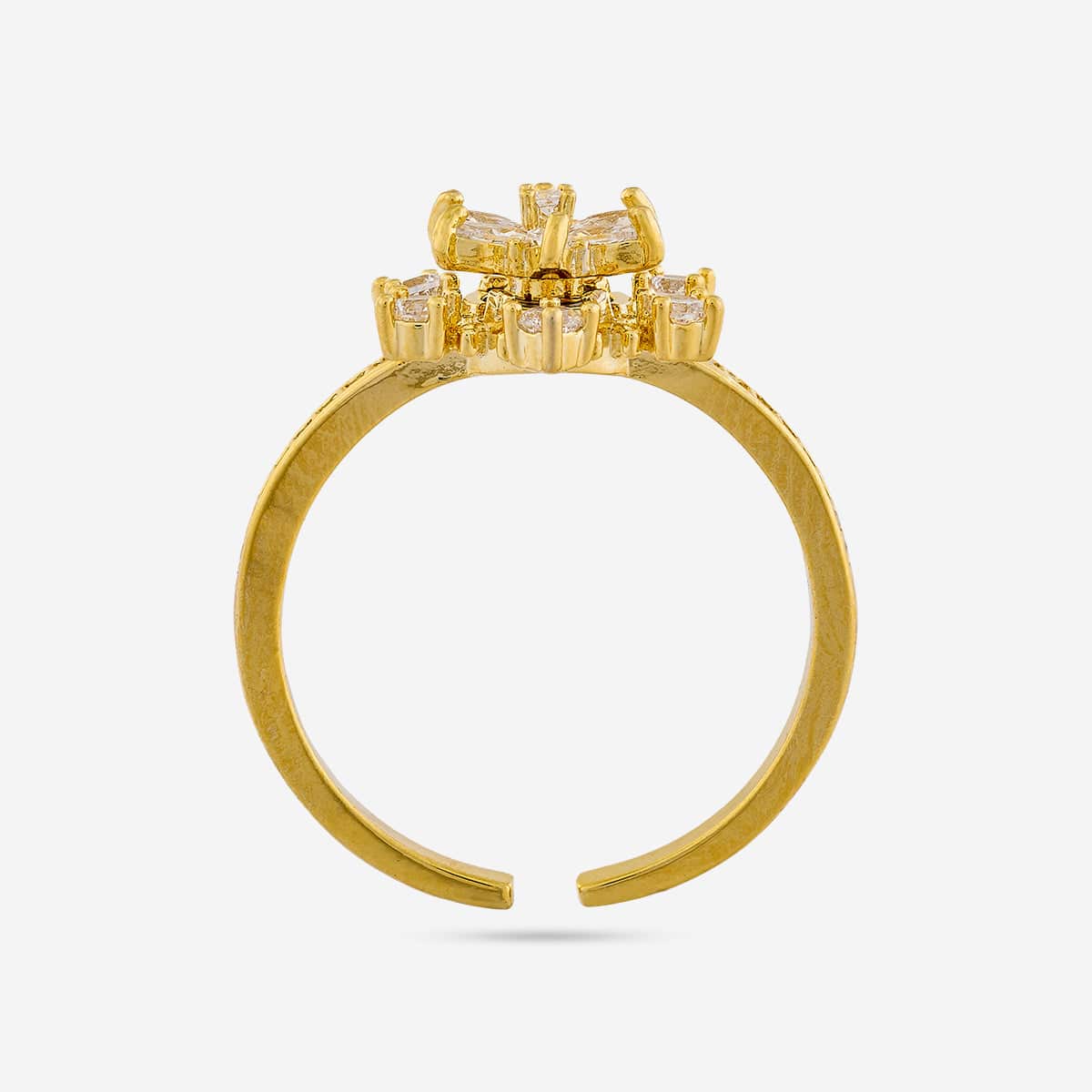 Trendy Zircon Finger Ring Trendy Finger Ring 186040