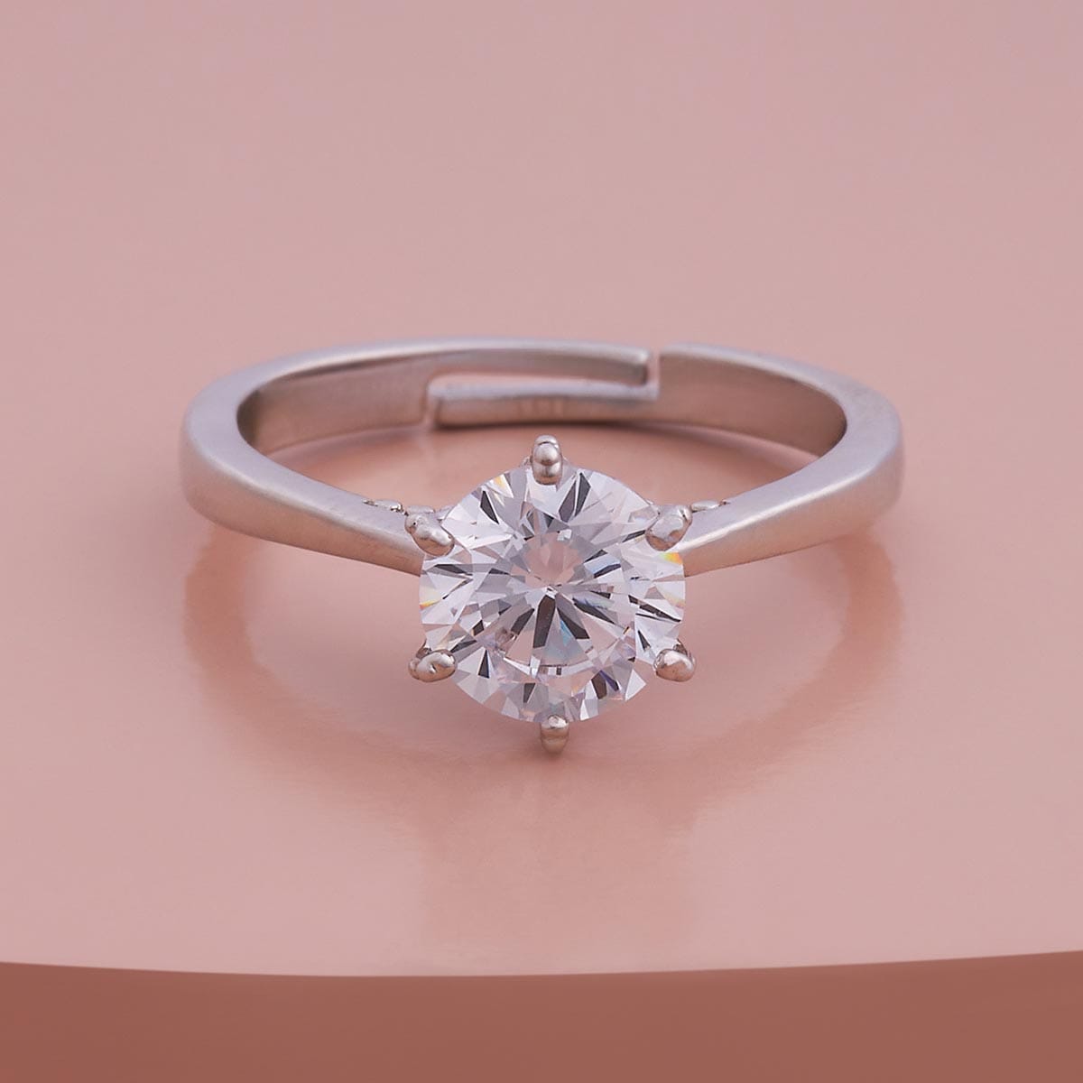 Trendy Zircon Finger Ring Trendy Finger Ring 186051