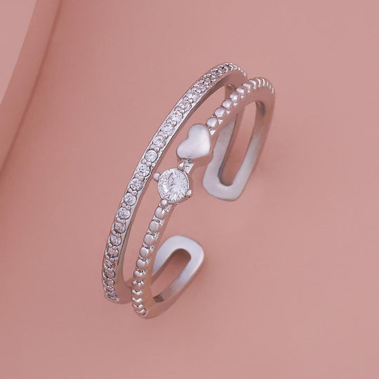 Trendy Zircon Finger Ring Trendy Finger Ring 186055