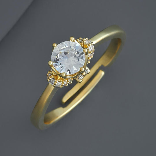 Trendy Zircon Finger Ring Trendy Finger Ring 186058