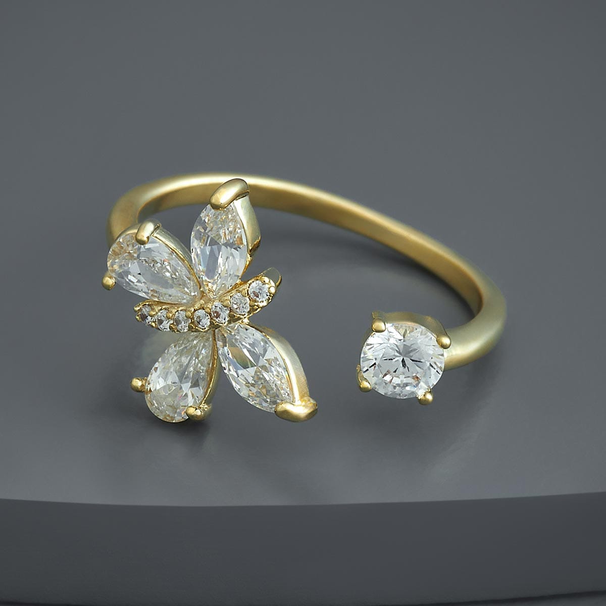 Trendy Zircon Finger Ring Trendy Finger Ring 186059