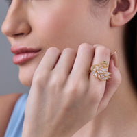 Trendy Zircon Finger Ring Trendy Finger Ring 186734