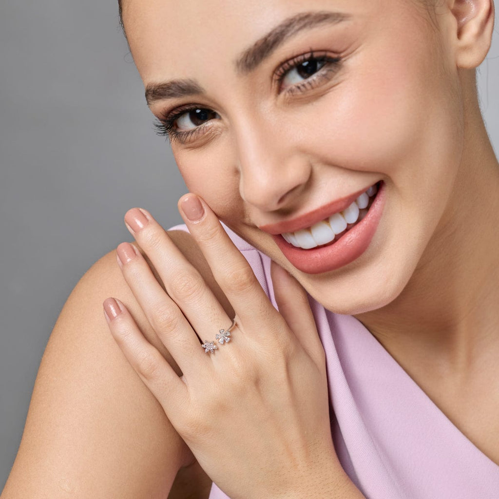 Trendy Zircon Finger Ring Trendy Finger Ring 186735