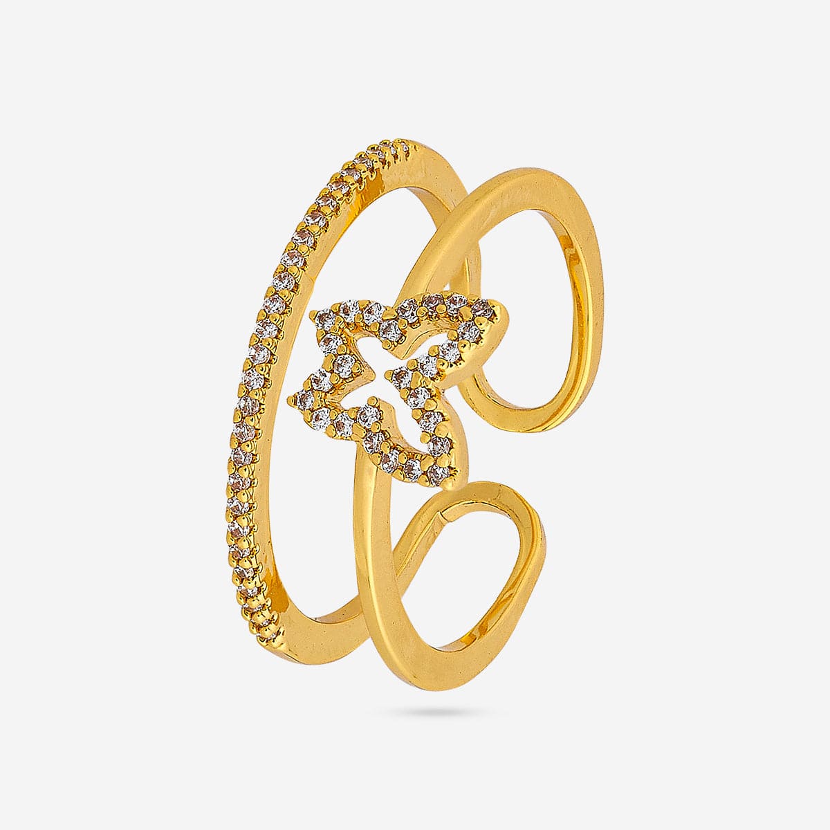 Trendy Zircon Finger Ring Trendy Finger Ring 186736