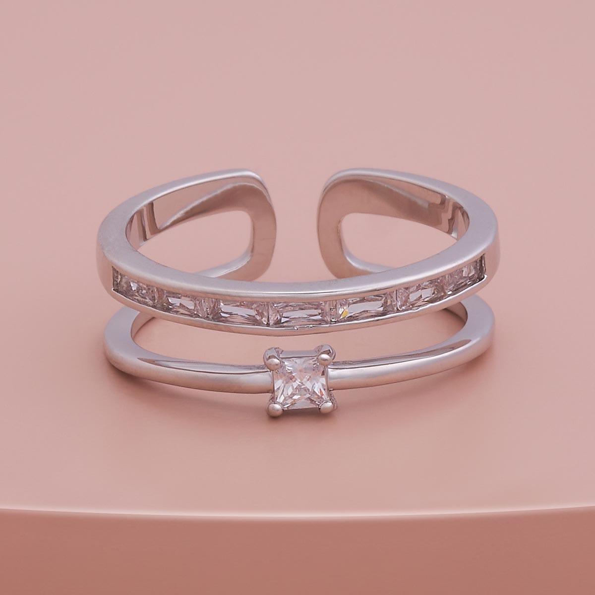Trendy Zircon Finger Ring Trendy Finger Ring 186751